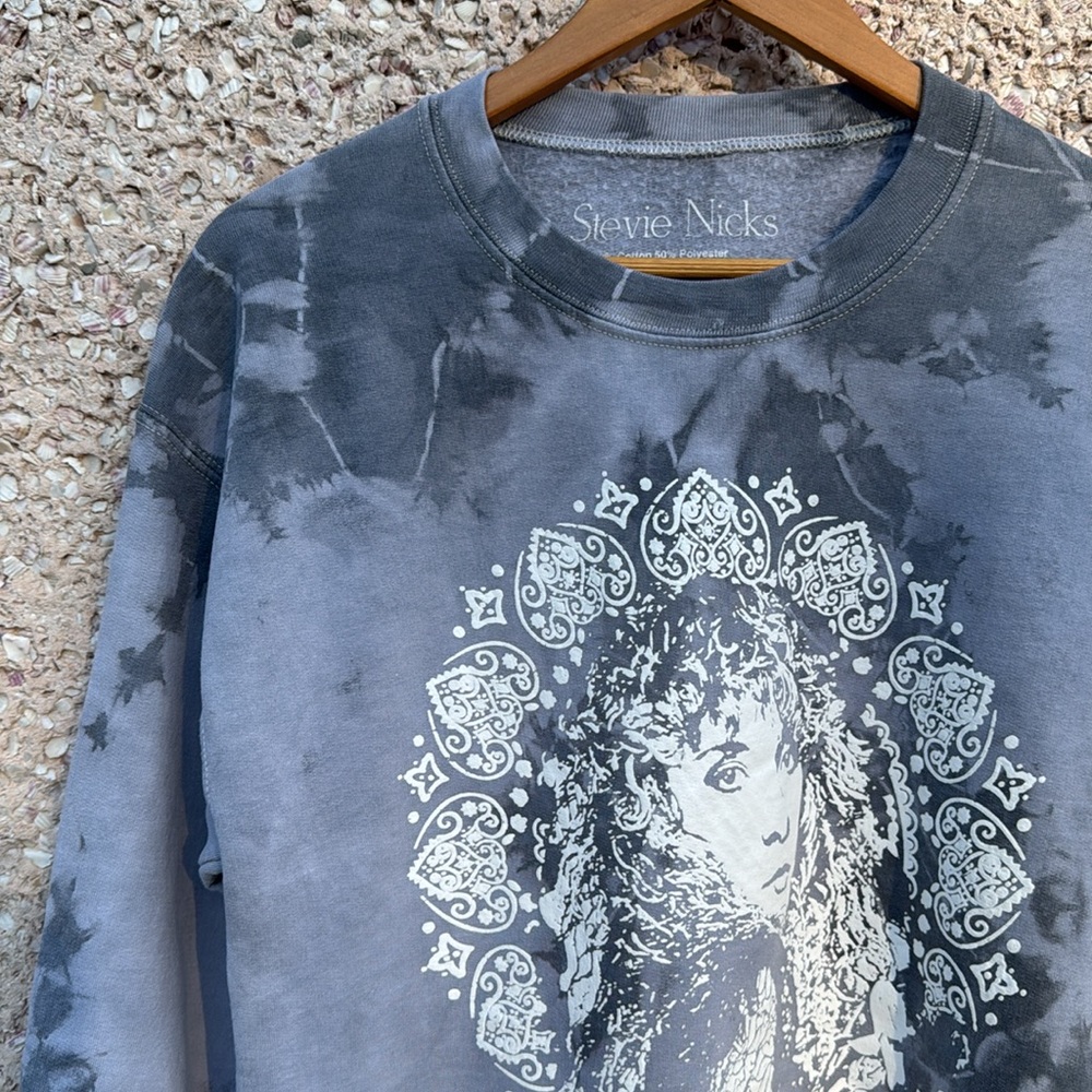 Stevie Nicks Tie Dye Concert Sweatshirt